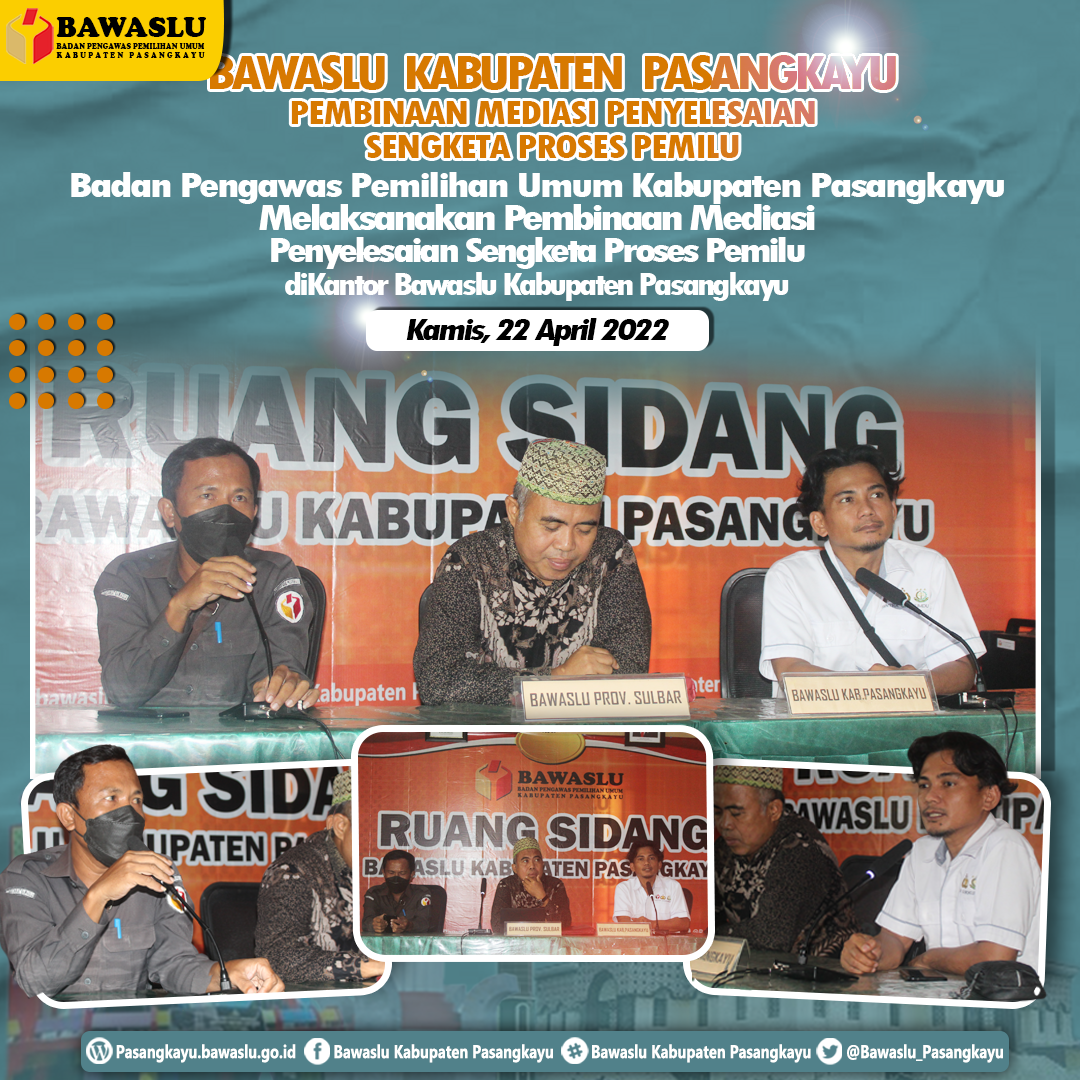 PENYELESAIAN SENGKETA PROSES PEMILU  MELALUI MEKANISME SEDERHANA  SINGKAT DAN EFISIEN