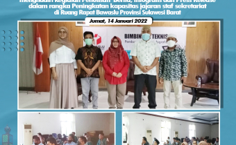 BIMTEK PENULISAN BERITA, INFOGRAFIS, DAN PRESS RELEASE