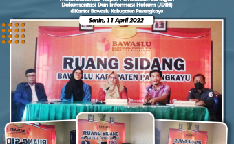 MENDORONG KETERBUKAAN INFORMASI PUBLIK BAWASLU PASANGKAYU BINA DAN PERKUAT JDIH